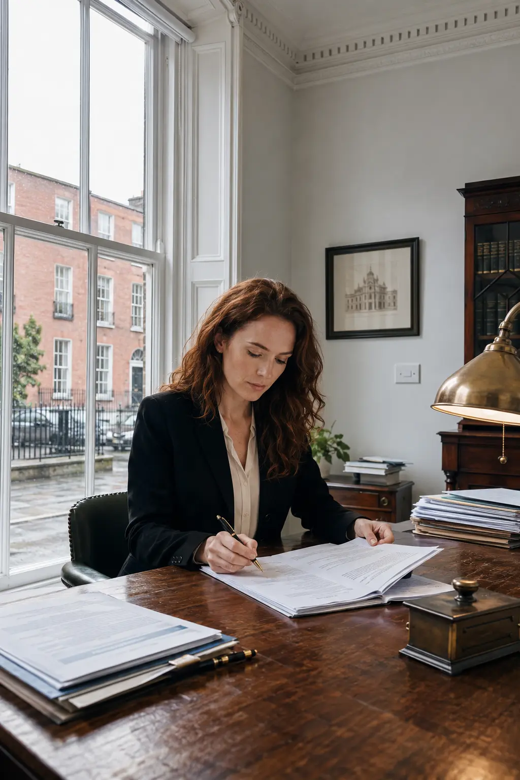 A Rathmines business owner reviewing their website