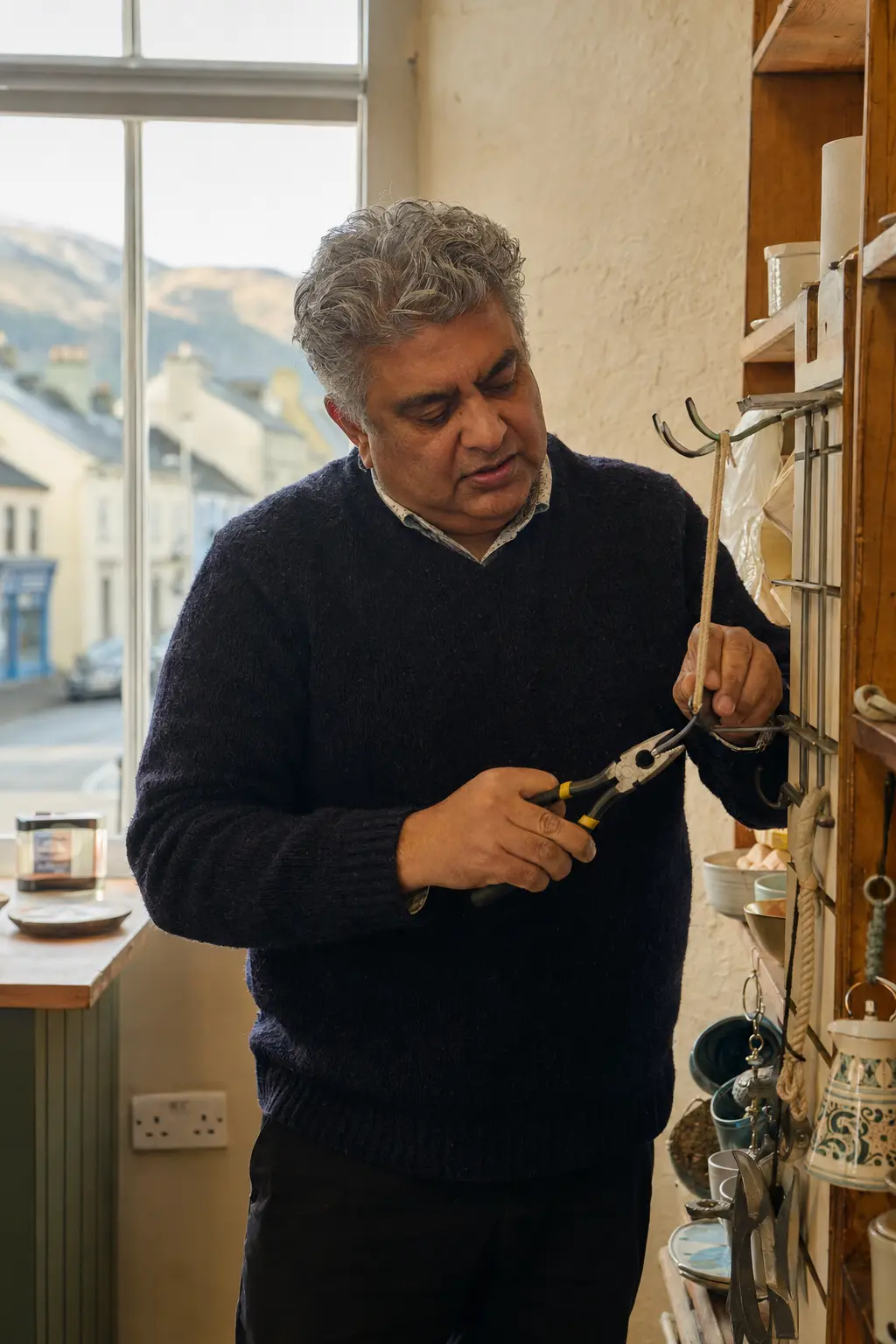 A Cahersiveen business owner reviewing their website