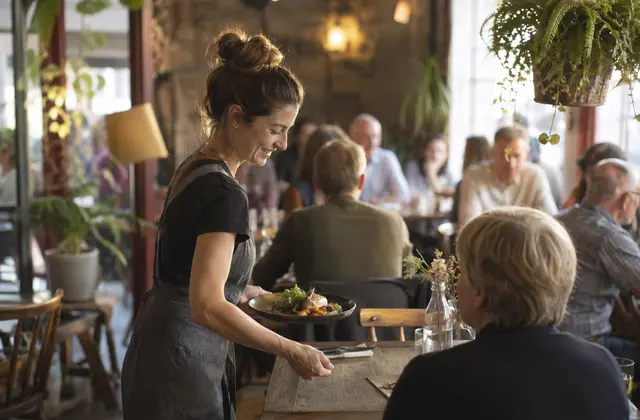 Busy café in Maynooth, Co. Kildare