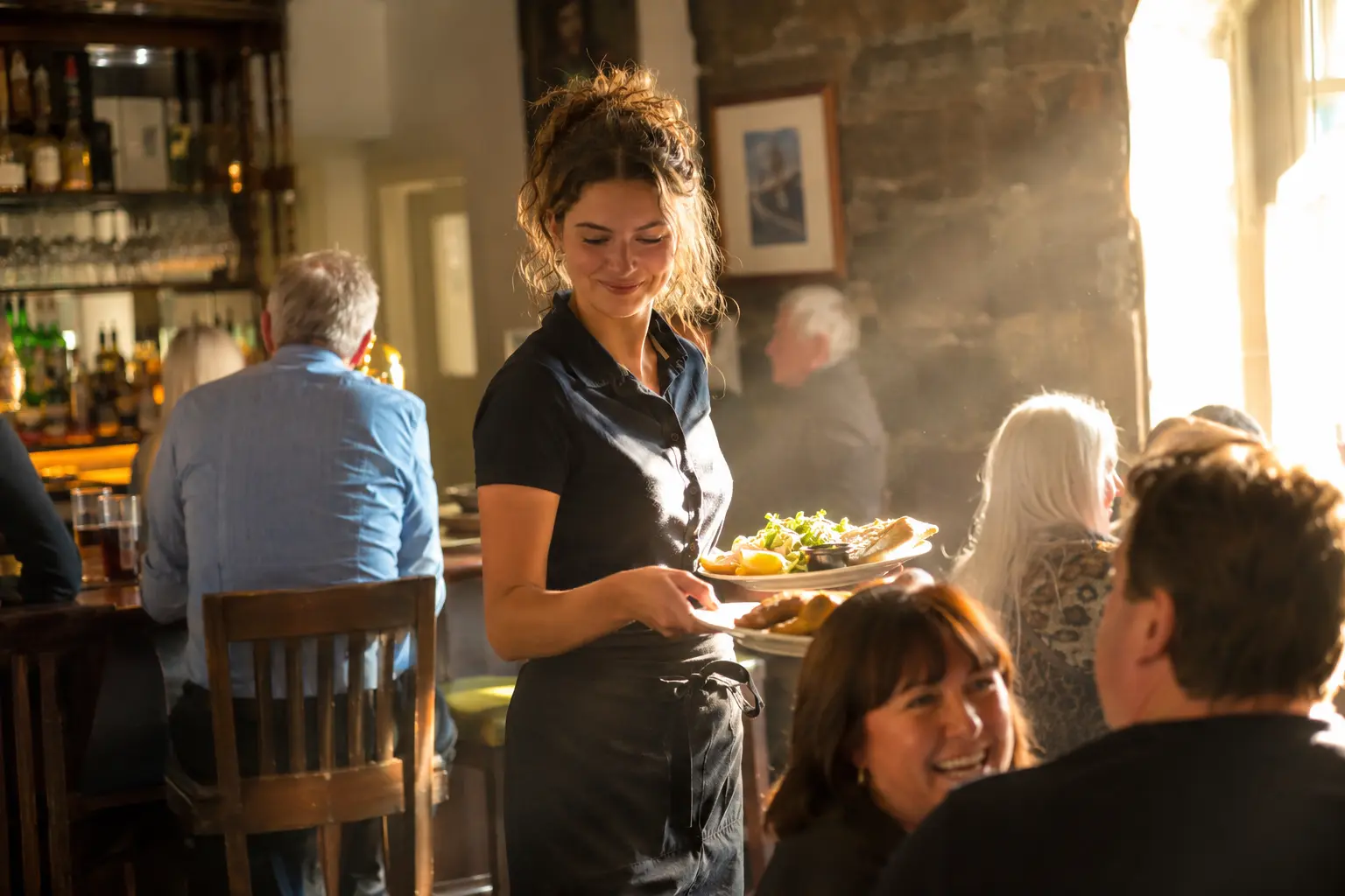 Stone-walled Kilkenny gsitepub interior