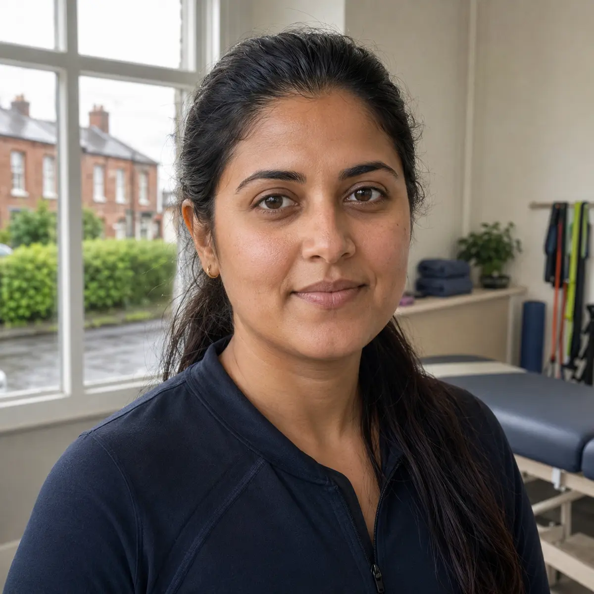 A physiotherapist in their clinic
